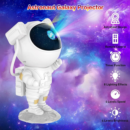 PROYECTOR DE LUZ EN FORMA DE ASTRONAUTA GRANDE