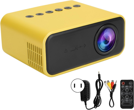 MINI PROYECTOR PORTATIL, PROYECTO VIA USB, MICROSD Y WIFI MD10437