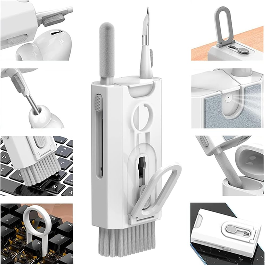 KIT DE LIMPIEZA ELECTRÓNICA 8 EN 1 – LIMPIADOR DE TECLADO, KIT DE LIMPIEZA DE TECLADO, LIMPIADOR DE PORTÁTIL CON CEPILLO