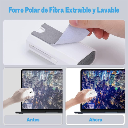 KIT DE LIMPIEZA ELECTRÓNICA 8 EN 1 – LIMPIADOR DE TECLADO, KIT DE LIMPIEZA DE TECLADO, LIMPIADOR DE PORTÁTIL CON CEPILLO