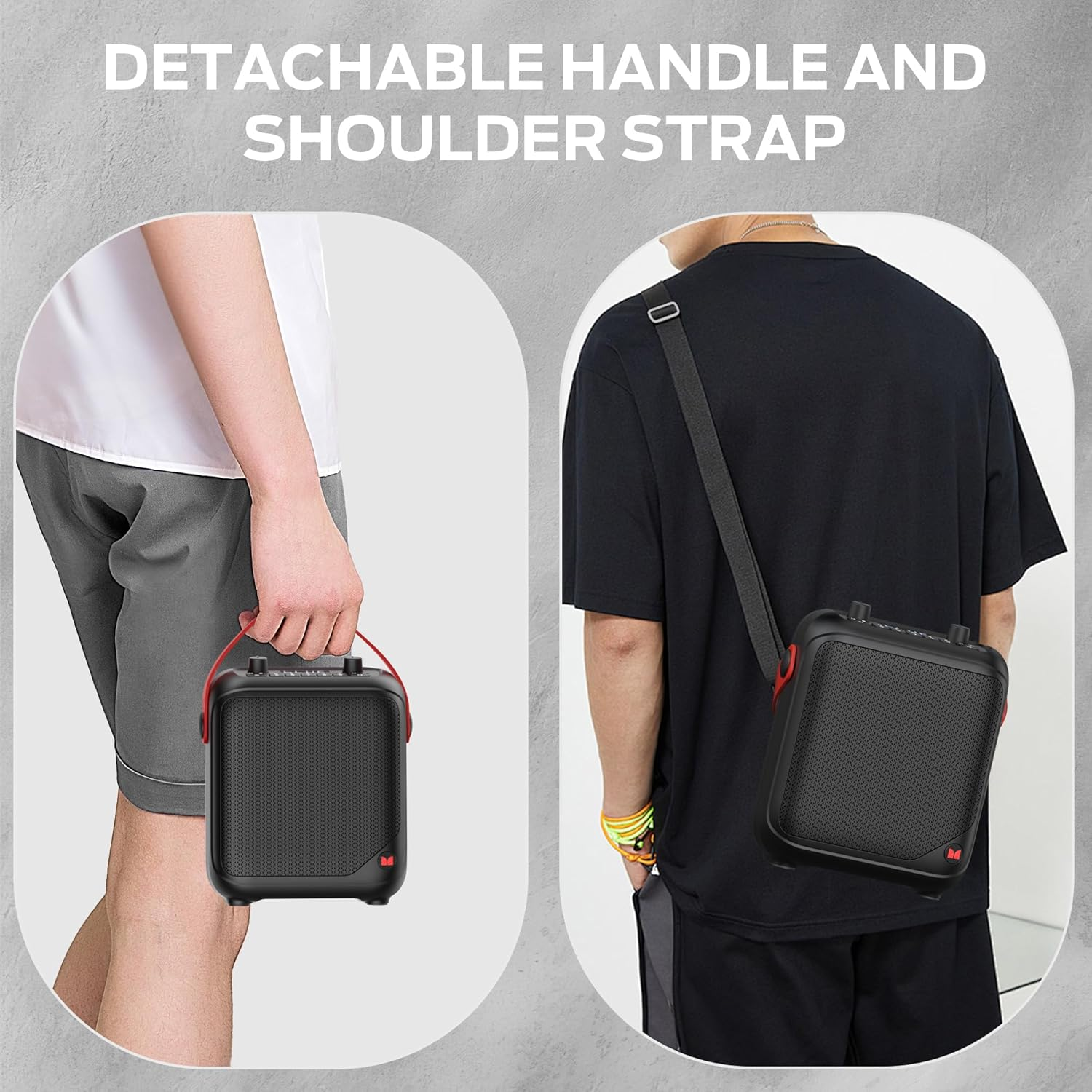 Monster MFS 1 - Altavoces Bluetooth portátiles, altavoz, sonido estéreo fuerte de 40 W