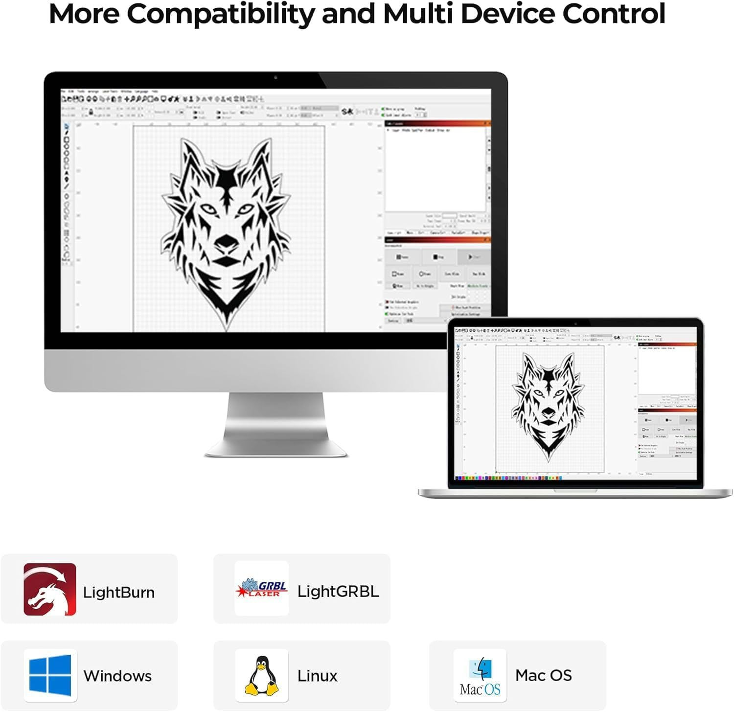 Máquina de Grabado Láser Acmer, Cortador Láser de Alta Precisión de 3500mW y Máquina de Grabado, Área de Trabajo de 130x130mm