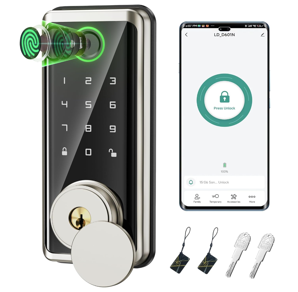 Sophia Cerradura Automáticas Inteligentes: Digital, Huella, Tarjeta, Llaveros